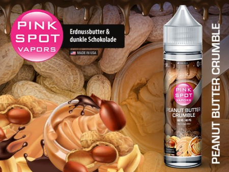 Pink-Spot Shake and Vape Erdnussbutter und dunkle Schokolade 0mg/ml 50ML